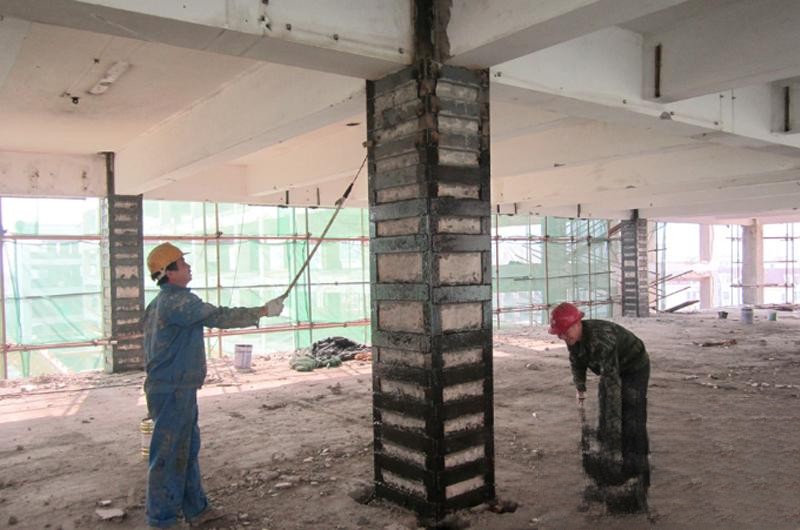 翠屏型钢外包钢加固施工的质量怎么做检测？